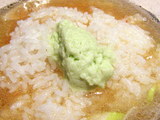 紀州南高梅冷しらーめん ライス投入