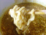 カレーつけ麺 麺のアップ