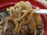幻のみそつけめん 麺のアップ