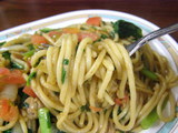 ジャリコ 麺のアップ