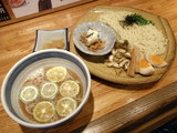 穴子スダチ醤油つけ麺 980円