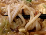 あんかけちゃんぽん 麺のアップ