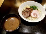 味噌つけ麺 700円 + 厚切り炙りチャーシュー 150円
