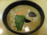 ベースグリーンスープカレー ライス投入