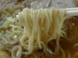 佐野JAPAN 麺のアップ
