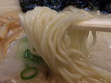 らーめん 麺のアップ