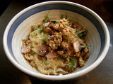 超平打ち担々麺(汁無) 900円