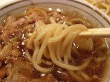 冷し醤油ラーメン 麺のアップ