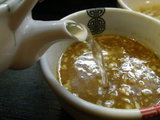 特濃味噌のつけそば(ミッソ) スープ割
