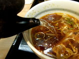 道麺2009 スープ割