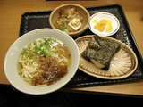 朝うどん定食 350円