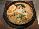 炎の味噌らーめん 850円 + 味噌玉子 100円