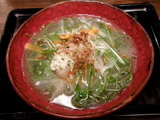 スピルリナの野菜系らぁ麺 780円