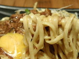 ピリ辛冷やし坦々麺 麺のアップ