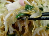 皿うどん 揚げ麺のシットリ状態