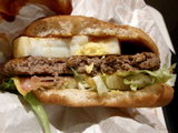 ハワイアン・バーガー 断面
