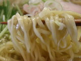 美桜鶏の冷やし塩らーめん 麺のアップ
