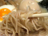 麺のアップ