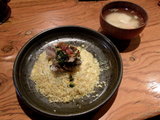 鯖の竜田揚げ 香味ソースチャーハン 590円