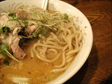 冬の味噌らぁ麺 アップ画像