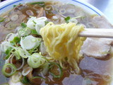 中華そば 麺のアップ