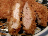 ロースとヒレかつ 断面アップ