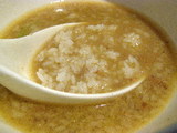 海老味噌そば ごはん投入