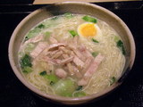 特製 鶏麺(そば) 750円