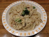 カニ玉スパゲティー 560円 + 大盛 50円