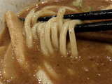 濃厚つけ麺 麺のアップ