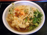 かき揚げをトッピング