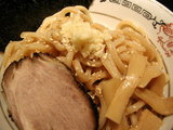 麺のアップ