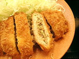 餃子カツ アップ画像