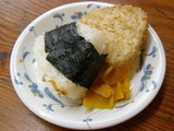 ランチセットのおにぎり
