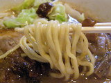 ラーメン 麺のアップ