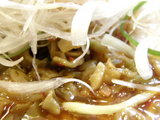 酸辛担めん 具のアップ
