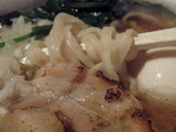 中華そば(醤油味) 麺のアップ