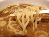 麺のアップ