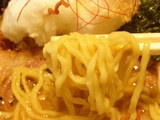 麺のアップ