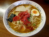 中華そば 680円 + 印度カレーパーツ 150円