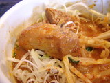 辛味つけそば チャーシューのアップ