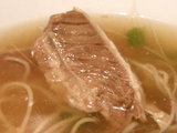 角煮冷やしらーめん 角煮のアップ