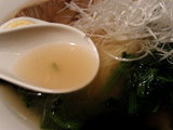 角煮冷やしらーめん 透明感あるスープ
