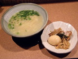 鶏そば730円 + 半熟味付玉子