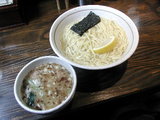 平打つけ麺(濃厚塩) 750円
