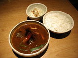 6種野菜の黒スープカレー 650円