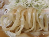 ラーメン 麺のアップ