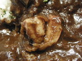 カルヴォ特製エビカレー エビのアップ