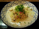 鶏サラダの冷製ココナッツミルク麺 900円