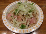 レタスと玉子とベーコン 560円 + 大盛 50円